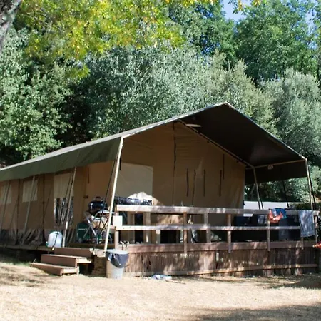 Glamping Ardeche Luxury tent Saint-Laurent-du-Pape